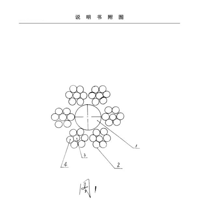 河北东圣钢丝绳手扳葫芦专用钢丝绳内部结构图示