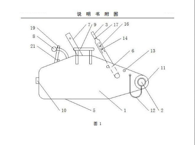 钢丝绳手扳葫芦结构示意图